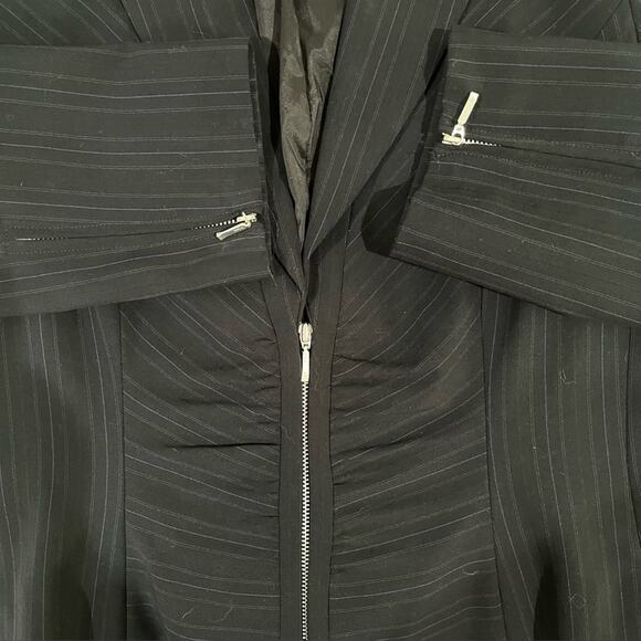 NEW Banana Republic Wool Pinstripe Structured Hourglass Martin Classic Pantsuit - Picture 10 of 16